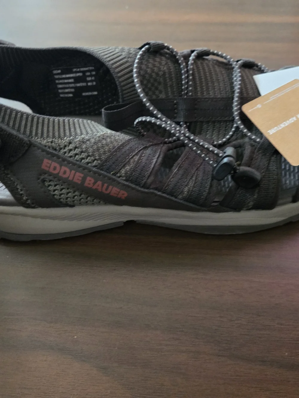 Eddie Bauer Olive Brown Men's Outdoor Sandals